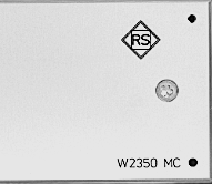 W2350 MC - pick up matching amplifier for moving coil systems