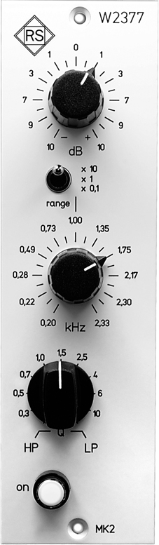 Mastering Filter W2377 MK2 5th anniversary
