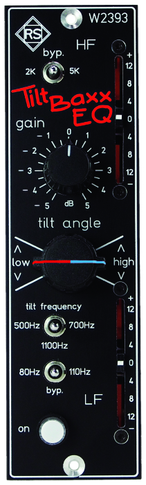 Mastering Filter W2393 TiltBaxxEQ
